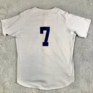 Vintage 90s Wilson Baseball Jersey Adult‎ Size XL Intel Company logo #7 USA Made